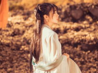 古装小姐姐下雪,古装小姐姐的冬日风情